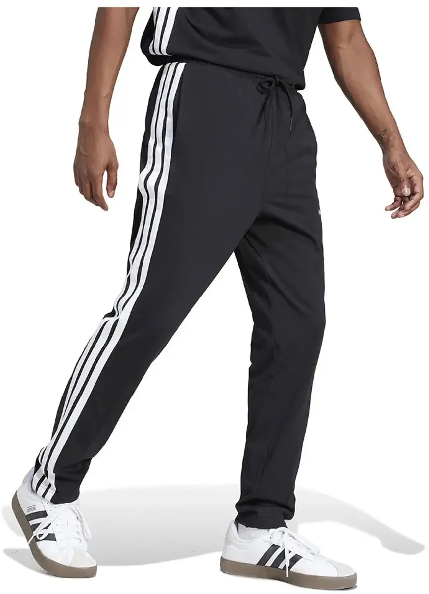 adidas Essentials 3-Stripes Single Jersey Broek - Zwart S - afbeelding 3 van 6