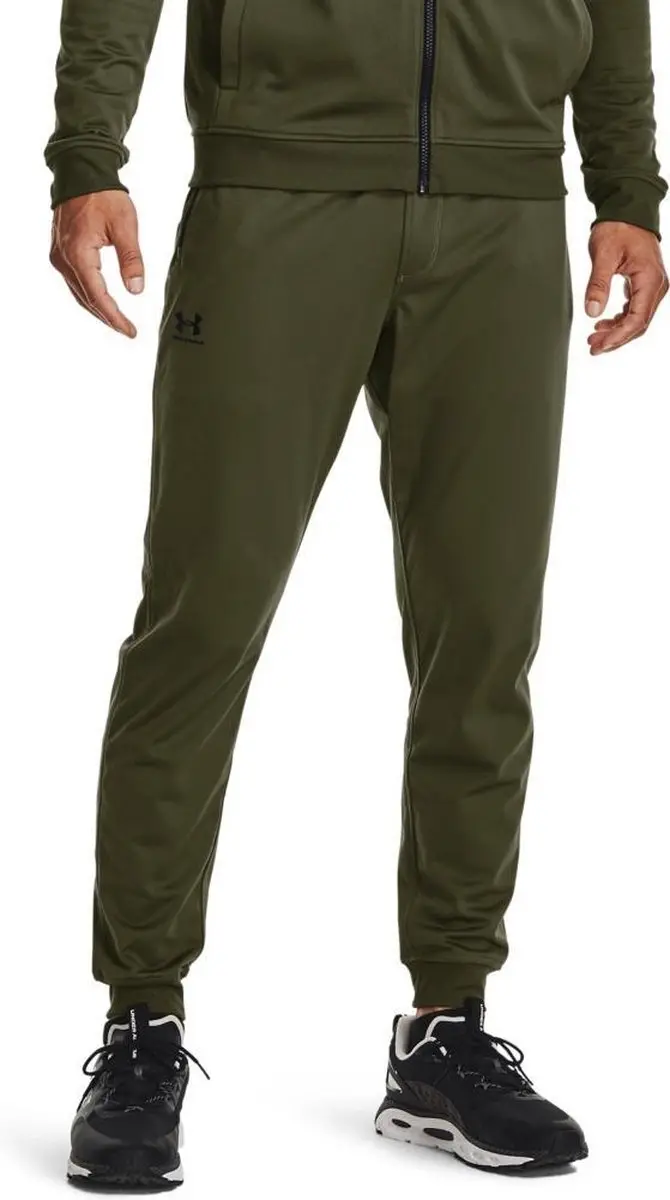 Under Armour Sportstyle Tricot Joggingbroek - Groen - M - afbeelding 5 van 6