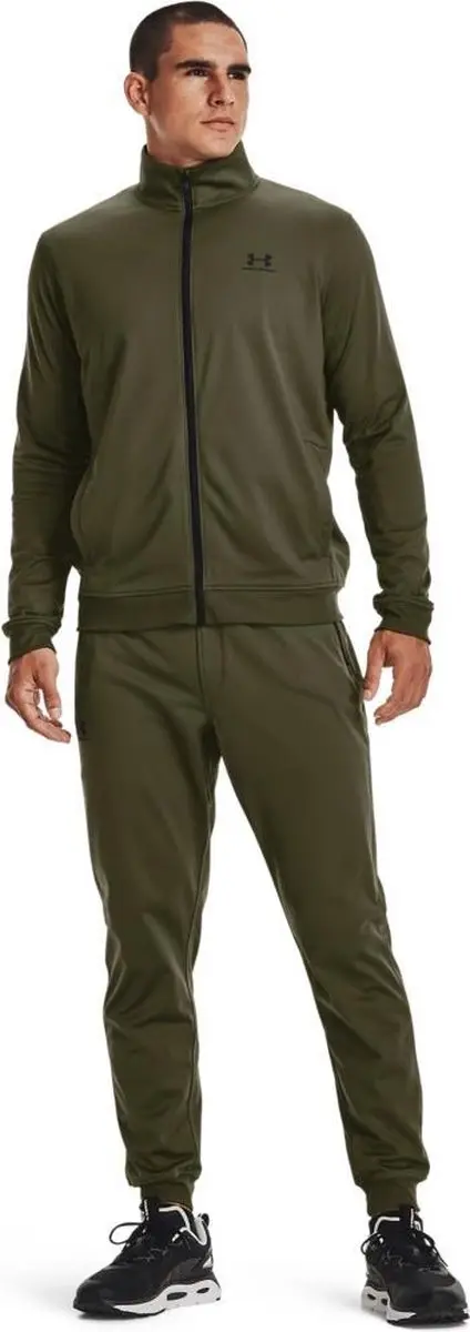 Under Armour Sportstyle Tricot Joggingbroek - Groen - M - afbeelding 6 van 6