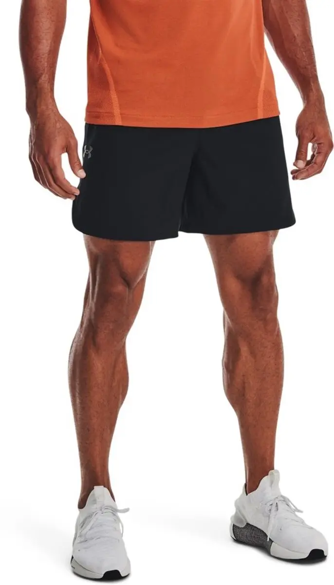 Under Armour Peak Geweven Shorts - Zwart - afbeelding 2 van 6