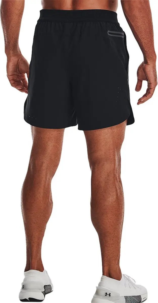 Under Armour Peak Geweven Shorts - Zwart - afbeelding 3 van 6