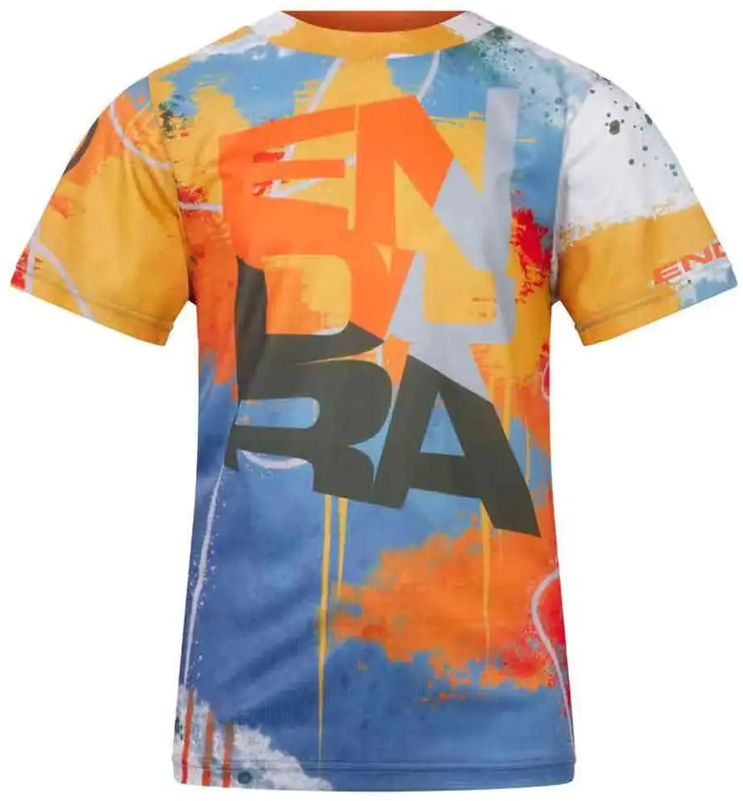 Endura Single Track Core Ii T-shirt Met Korte Mouwen Veelkleurig 7-8 Years Jonge