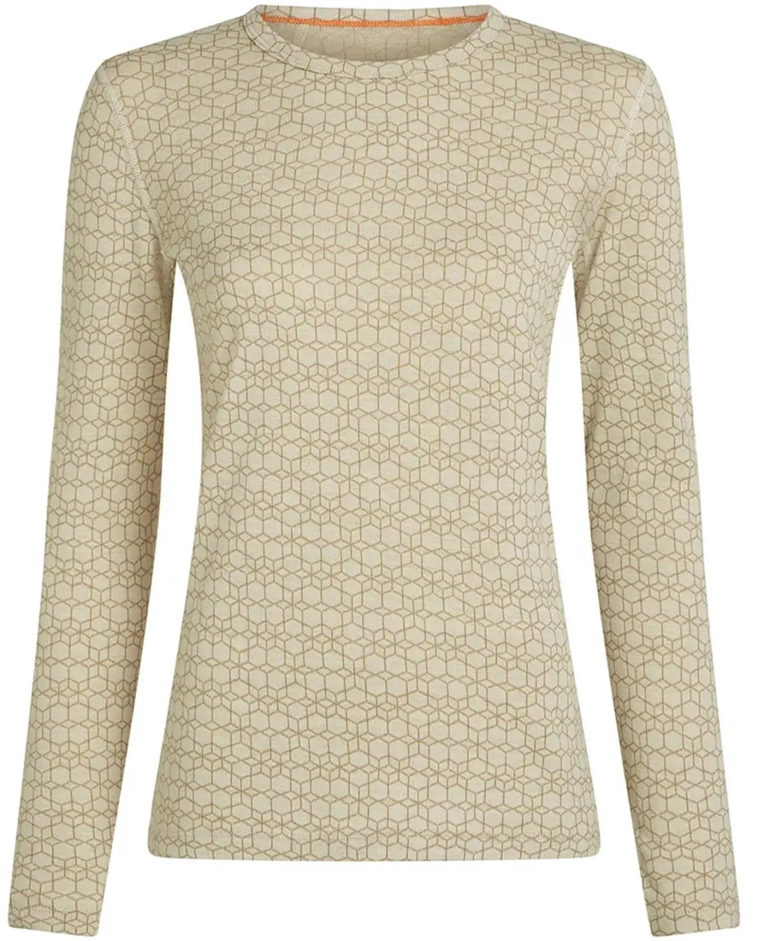 Icebreaker 260 Tech Vertex Alpgeo T-shirt Lange Mouwen Dames - afbeelding 4 van 4