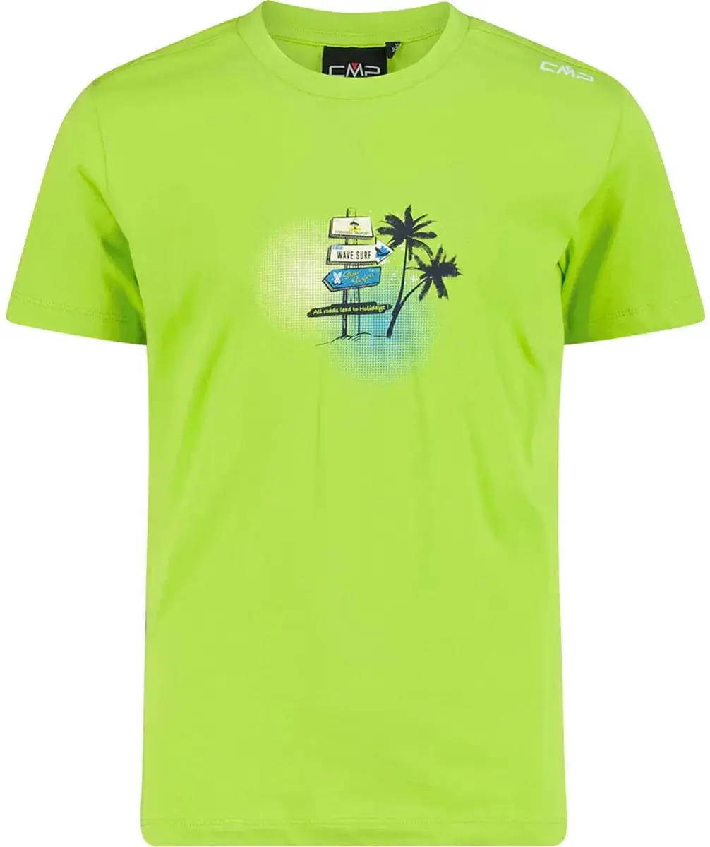 Cmp T-shirt 30t9364 T-shirt Met Korte Mouwen Groen 12 Years Jongen