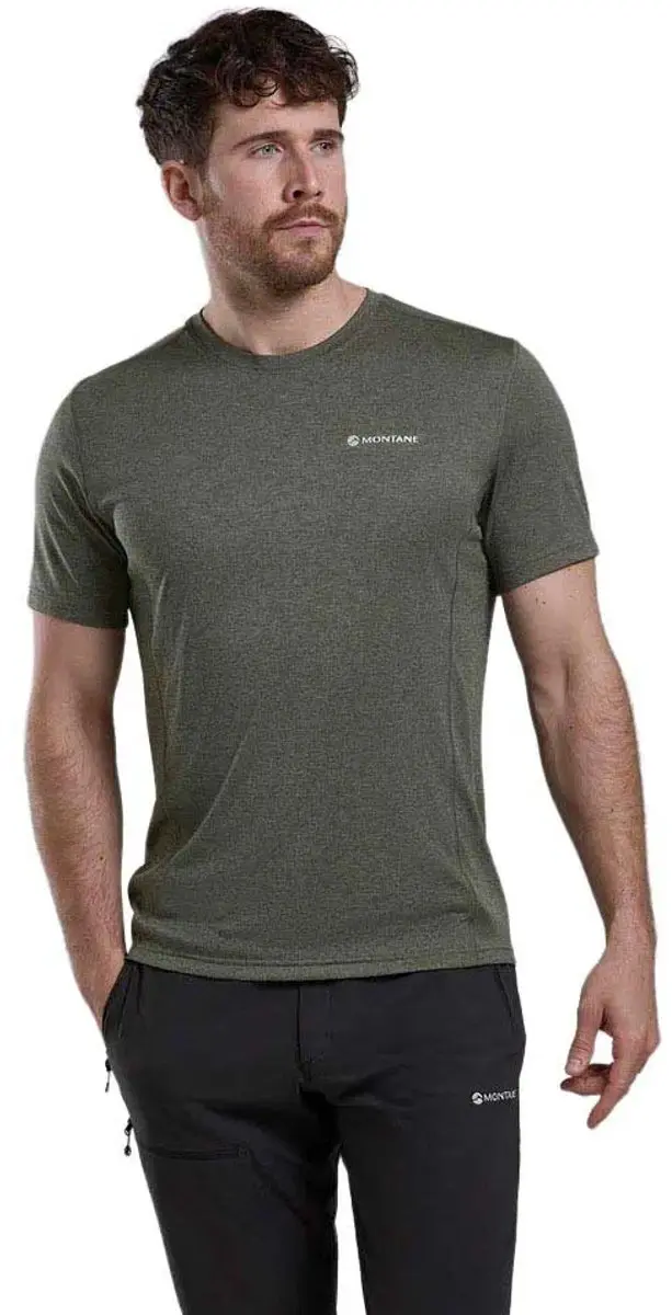 Montane Dart T-shirt Met Korte Mouwen Groen,Grijs L Man