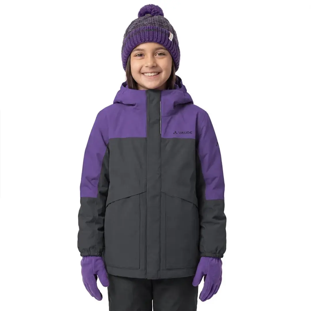 Vaude Escape Padded Donzen Jas Zwart,Paars 134-140 cm Kinderen