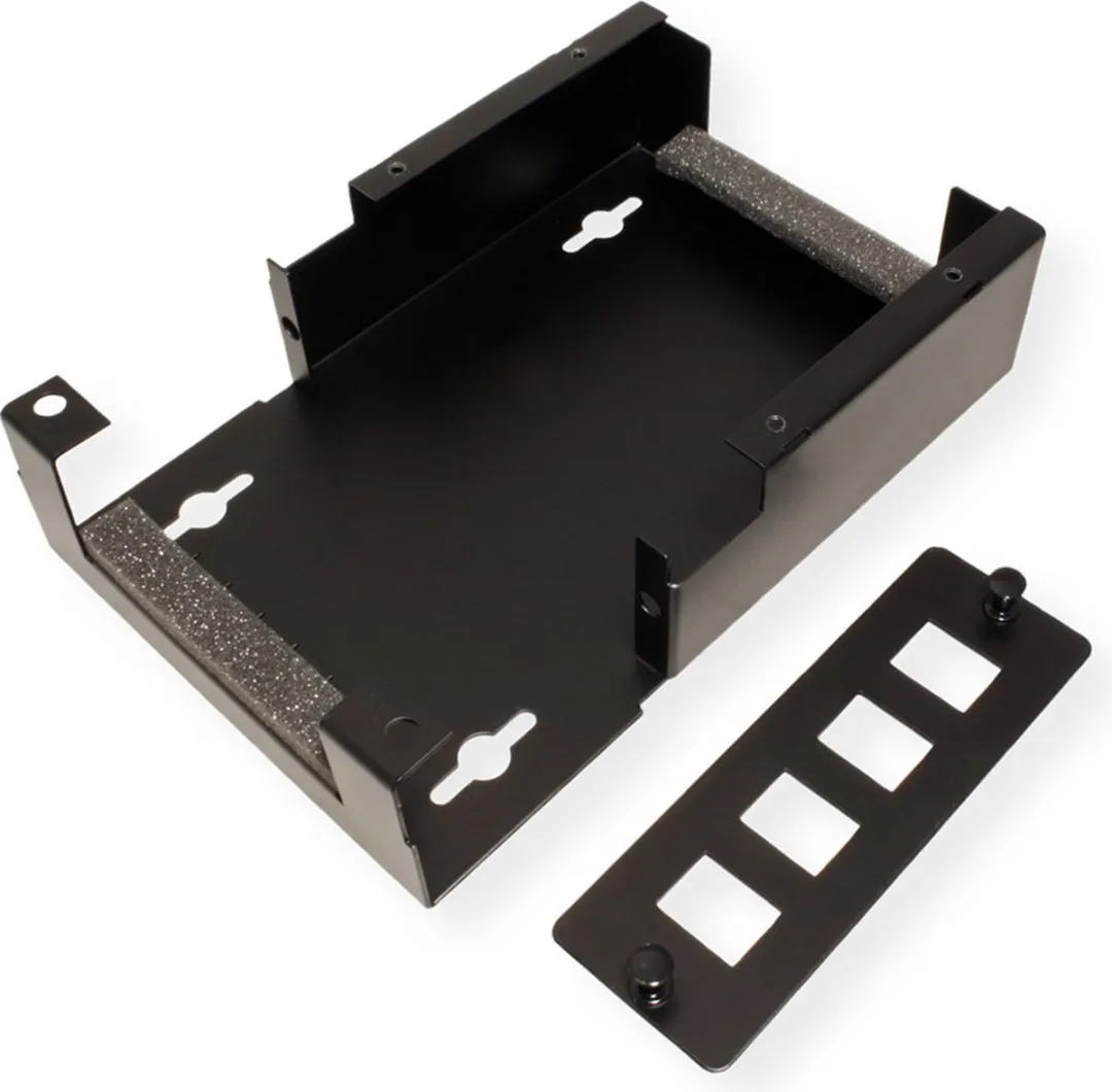 Value Wandbehuizing 4x Keystones - Zwart