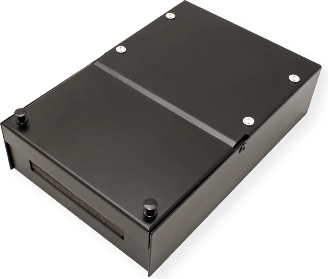 Value Wandbehuizing 4x Keystones - Zwart