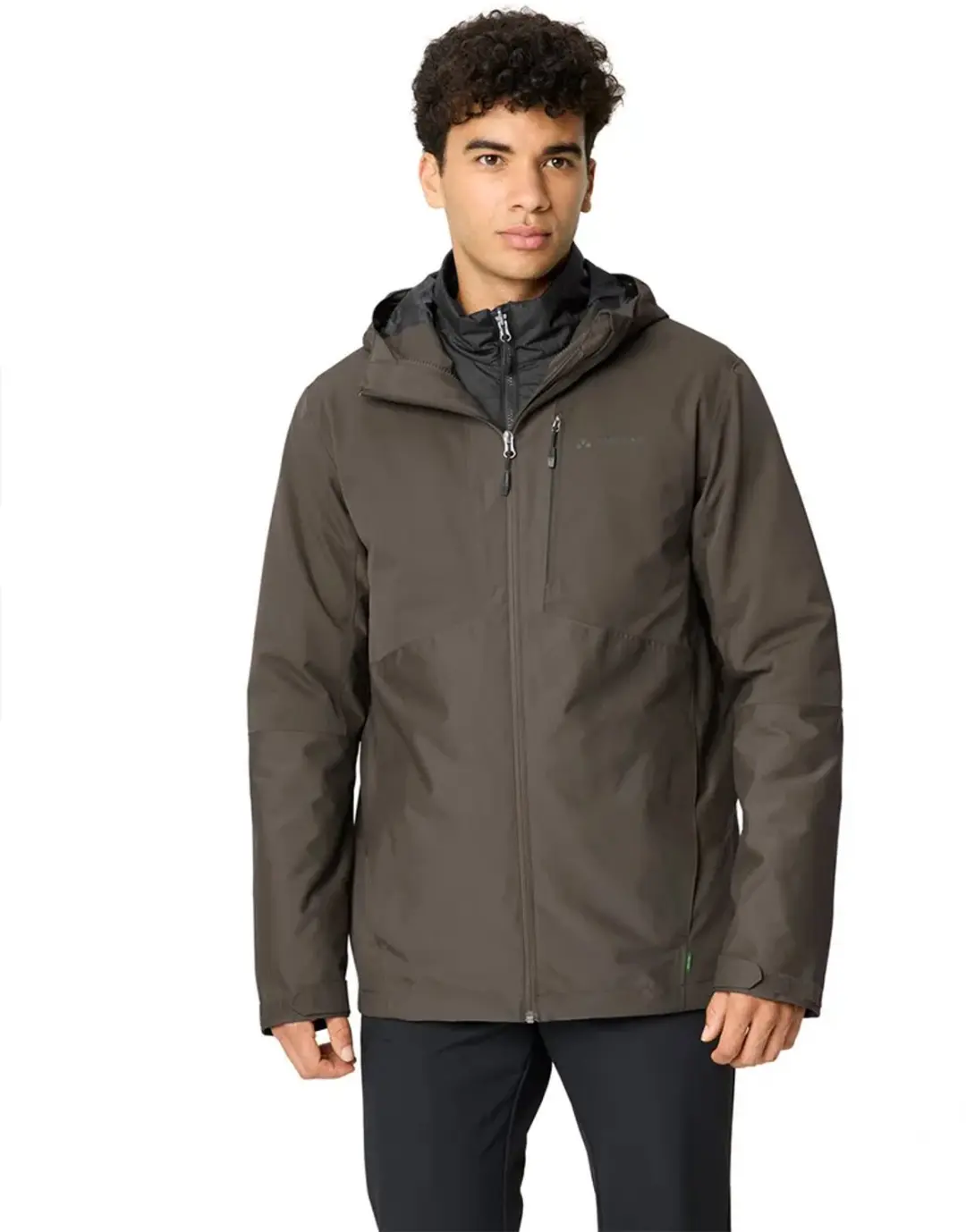 Vaude Miskanti 3in1 Ii Afneembare Jas Bruin L Man