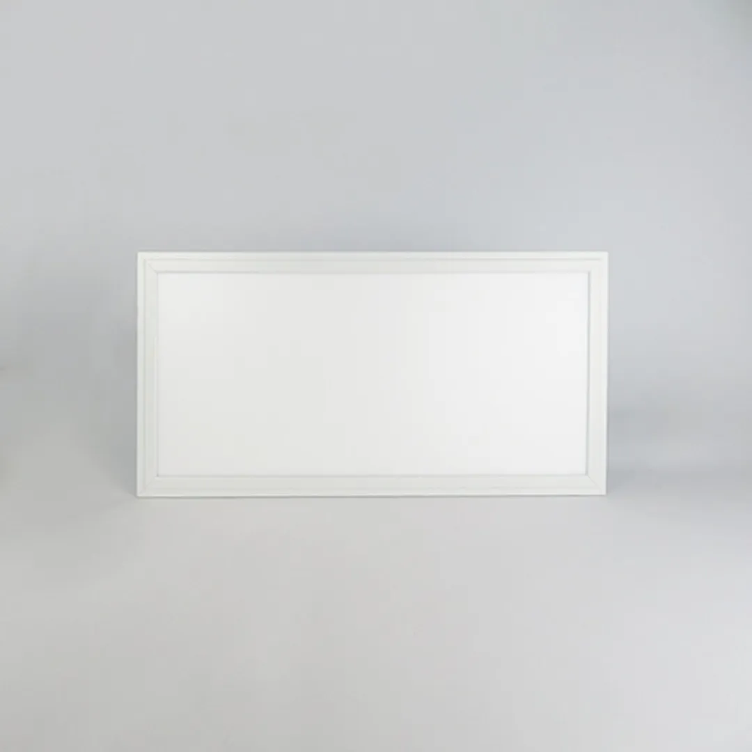 LED Paneel 30x60 cm - Voordeel Pack 2 Stuks - Warm Wit 3000K - 24W - 120 lumen per watt - Edge-lit - Witte rand