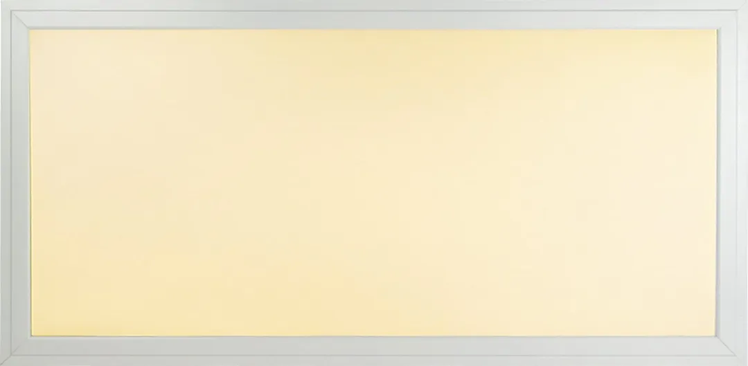 LED Paneel 30x60 cm - Voordeel Pack 2 Stuks - Warm Wit 3000K - 24W - 120 lumen per watt - Edge-lit - Witte rand