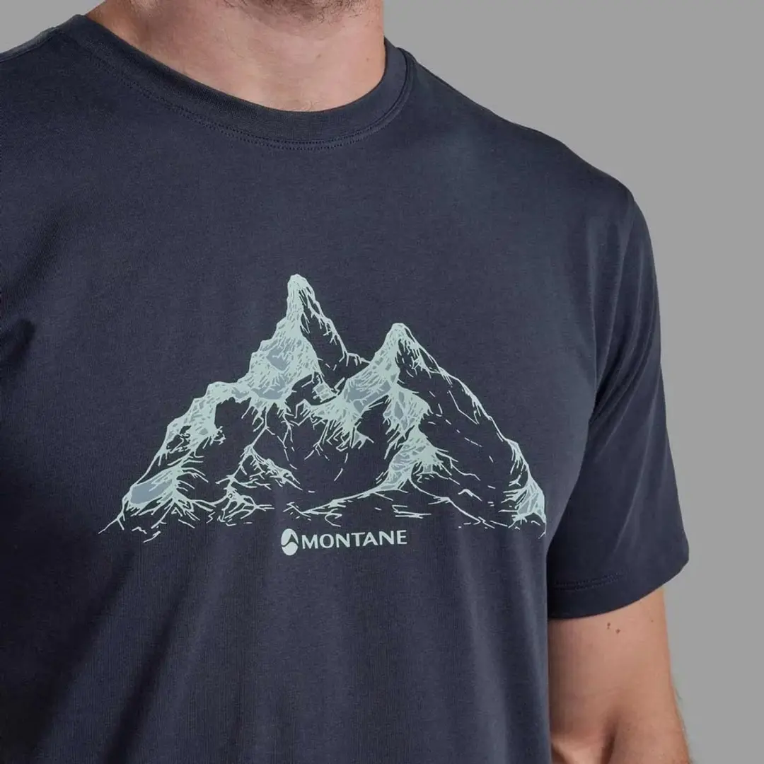 Montane Dual Mountain T-shirt - Eclipse Blue - XL - afbeelding 4 van 4