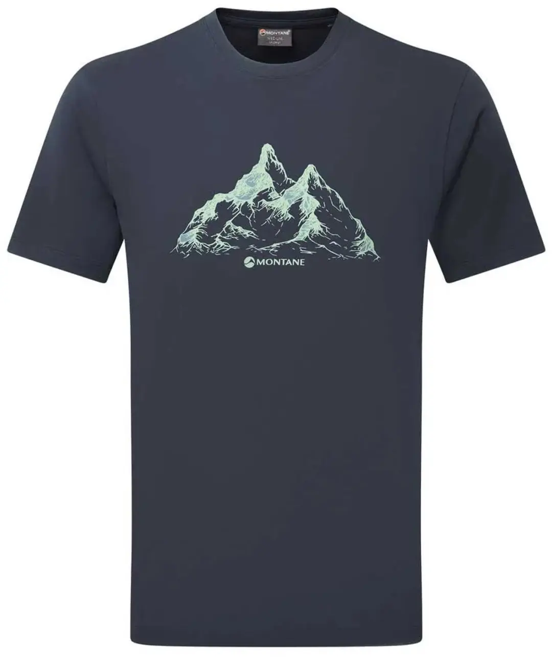 Montane Dual Mountain T-shirt - Eclipse Blue - XL - afbeelding 3 van 4