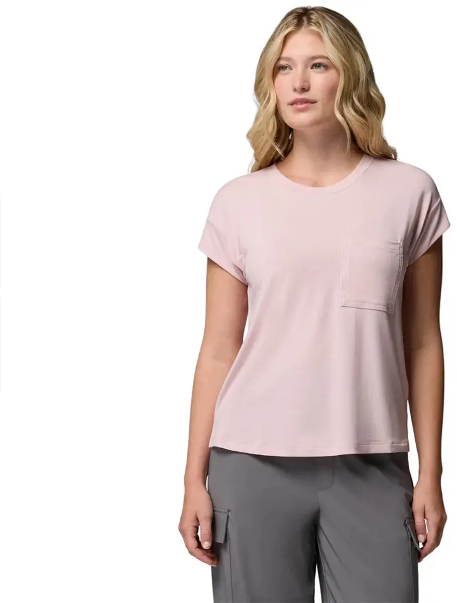 Columbia Daniela Falls™ T-shirt Met Korte Mouwen Roze S Vrouw