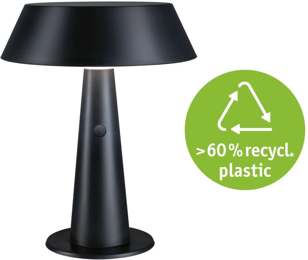 Paulmann Soala Solar LED-tafellamp 2700K 165lm - Antraciet