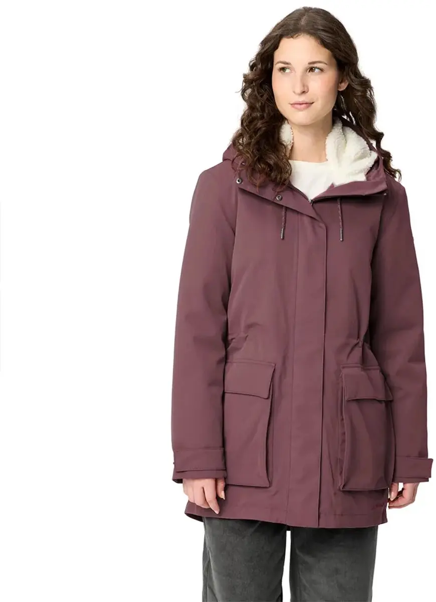 Vaude Manukau Iii Parka Paars 38 Vrouw