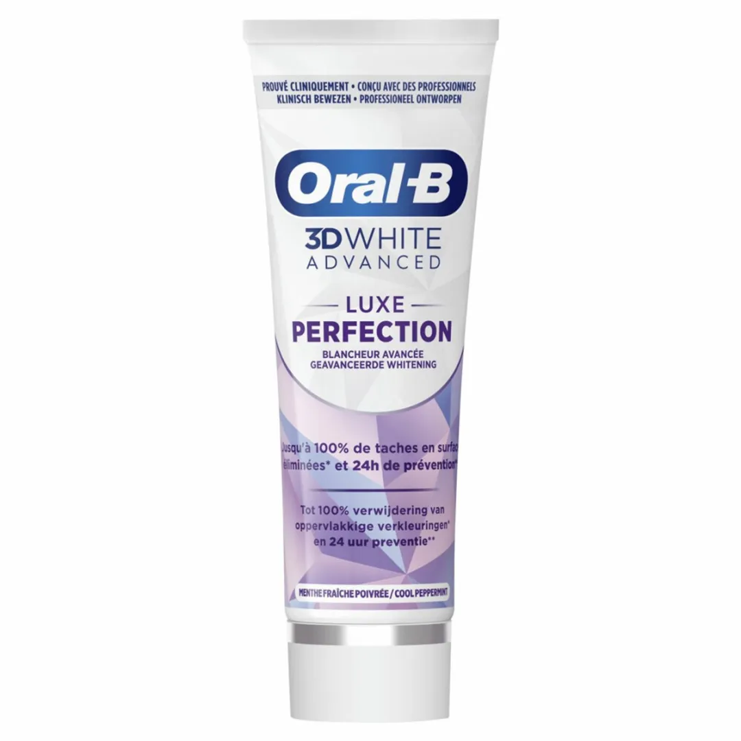Oral-B 3D White Advanced Tandpasta 75ml - 20 Stuks
