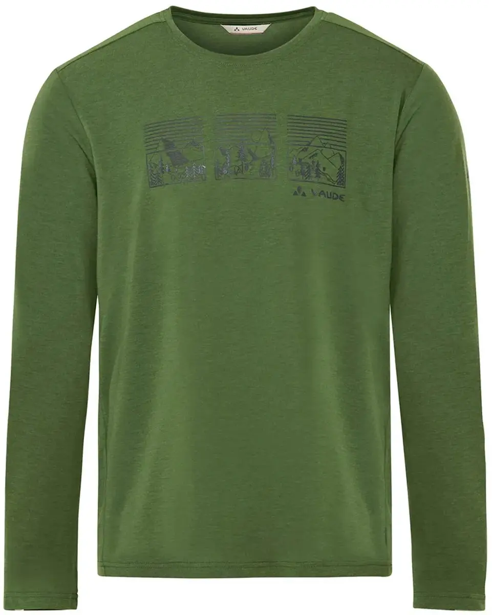 Vaude Rosemoor III Langarmshirt - Thyme - M - afbeelding 3 van 3