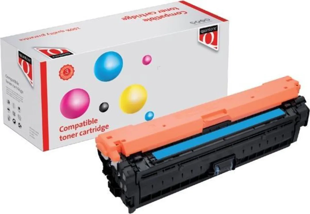 Quantore HP CE341A 651A Tonercartridge