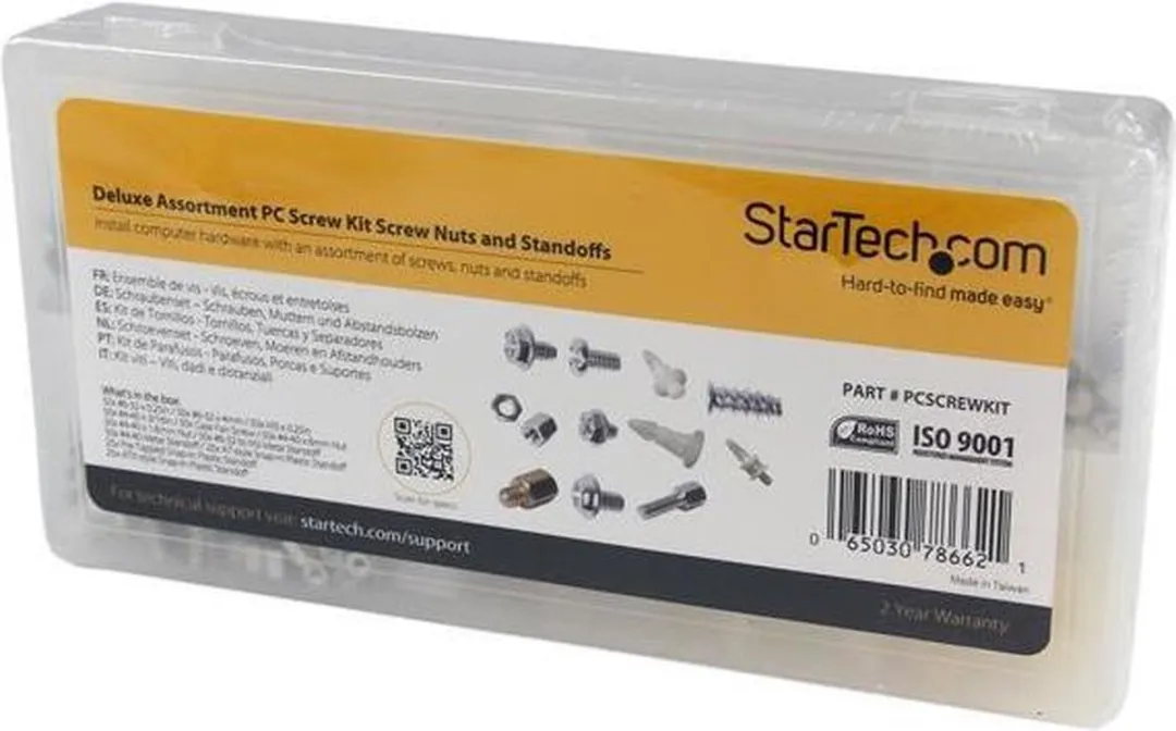 Startech PCSCREWKIT Schroevenset - Wit