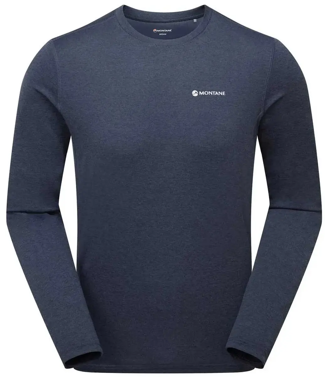 Montane Dart T-shirt Lange Mouwen - Eclipse Blue - afbeelding 3 van 3