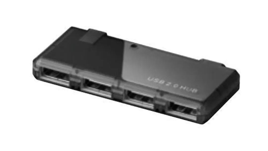 Goobay USB Hub 4 Poorten USB2.0 95670 - Zwart
