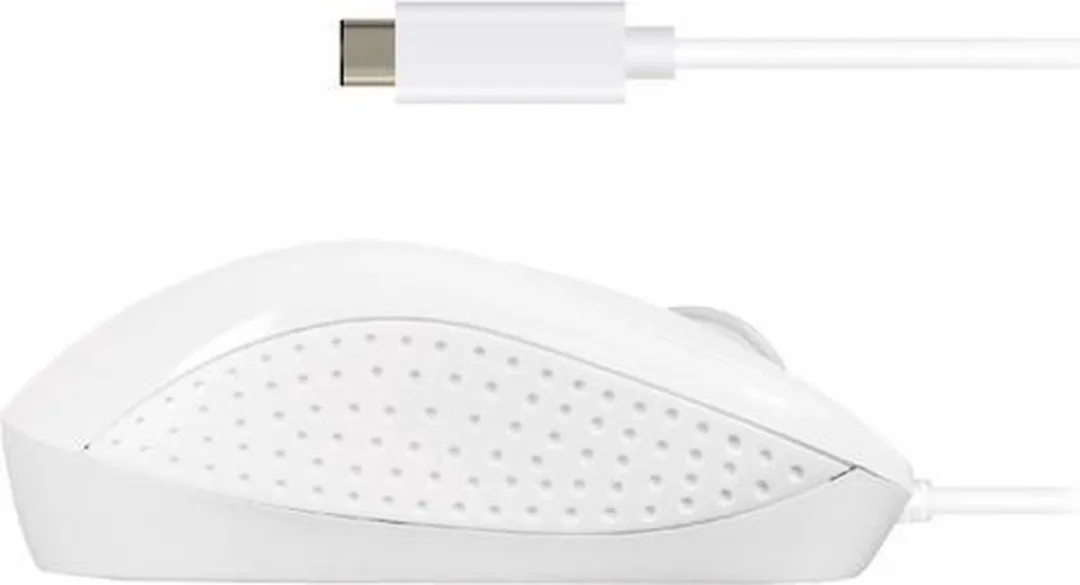 Macally UCTURBO Optische USB-C Muis - Wit