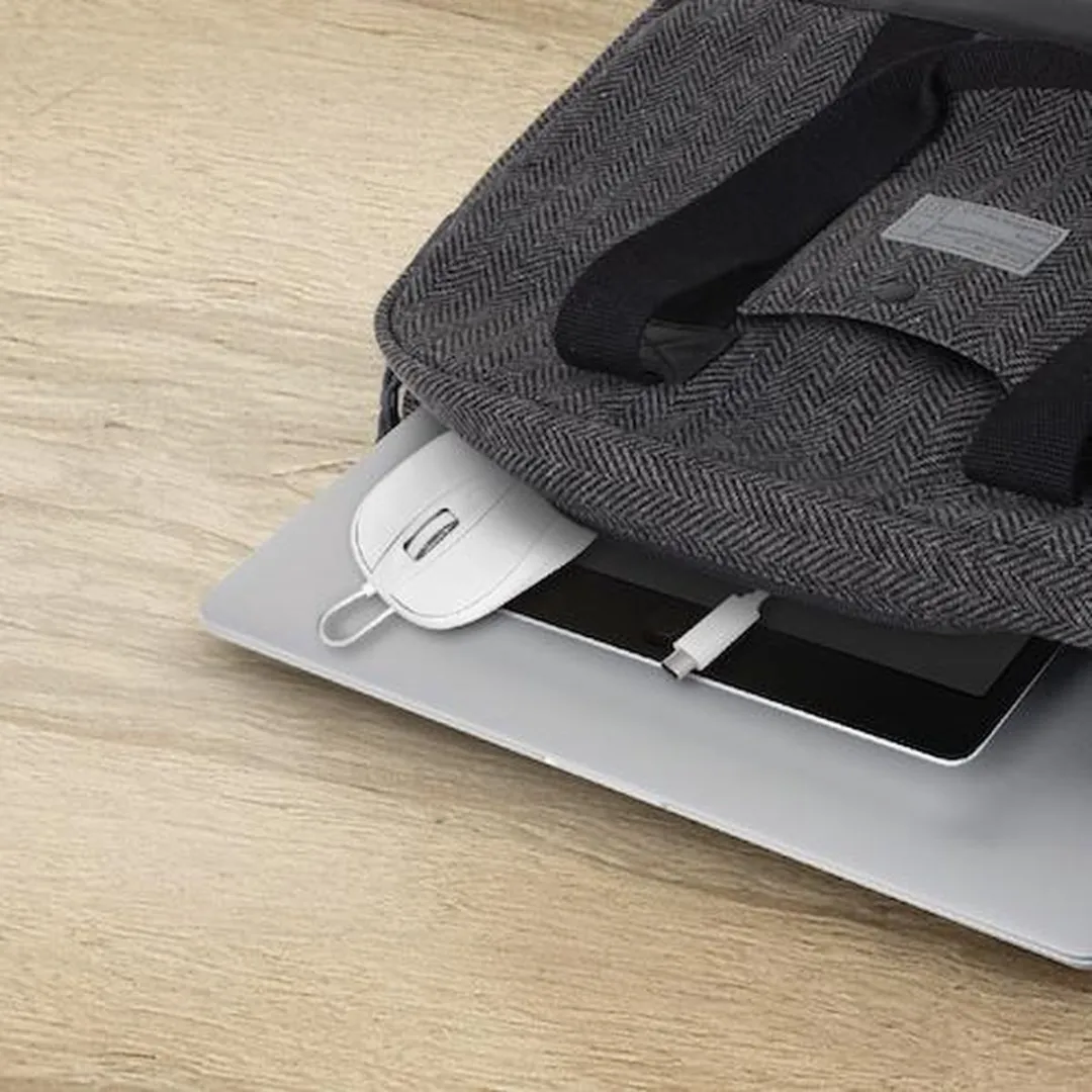 Macally UCTURBO Optische USB-C Muis - Wit