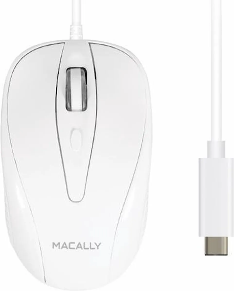 Macally UCTURBO Optische USB-C Muis