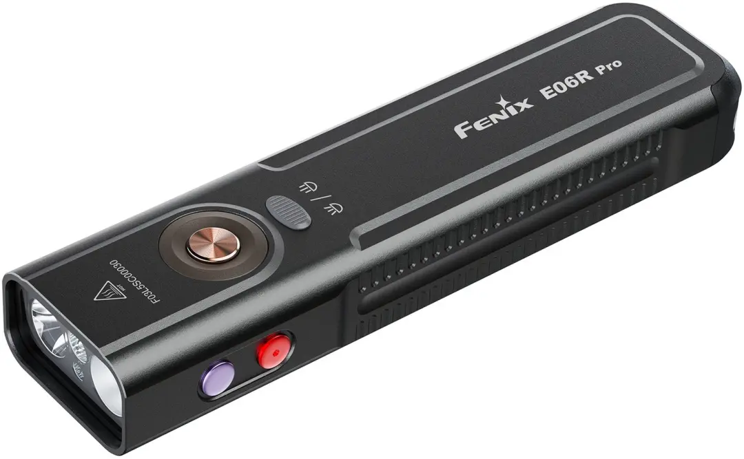 Fenix E06R PRO Zaklamp 1600 Lumen - Zwart - afbeelding 5 van 5