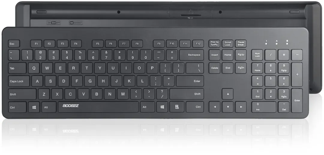 Accezz SH00049952 Bluetooth Toetsenbord - Zwart