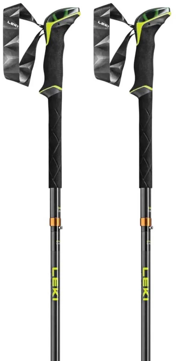 Leki Sherpa Fx One Carbon Stokken Geel 140 cm