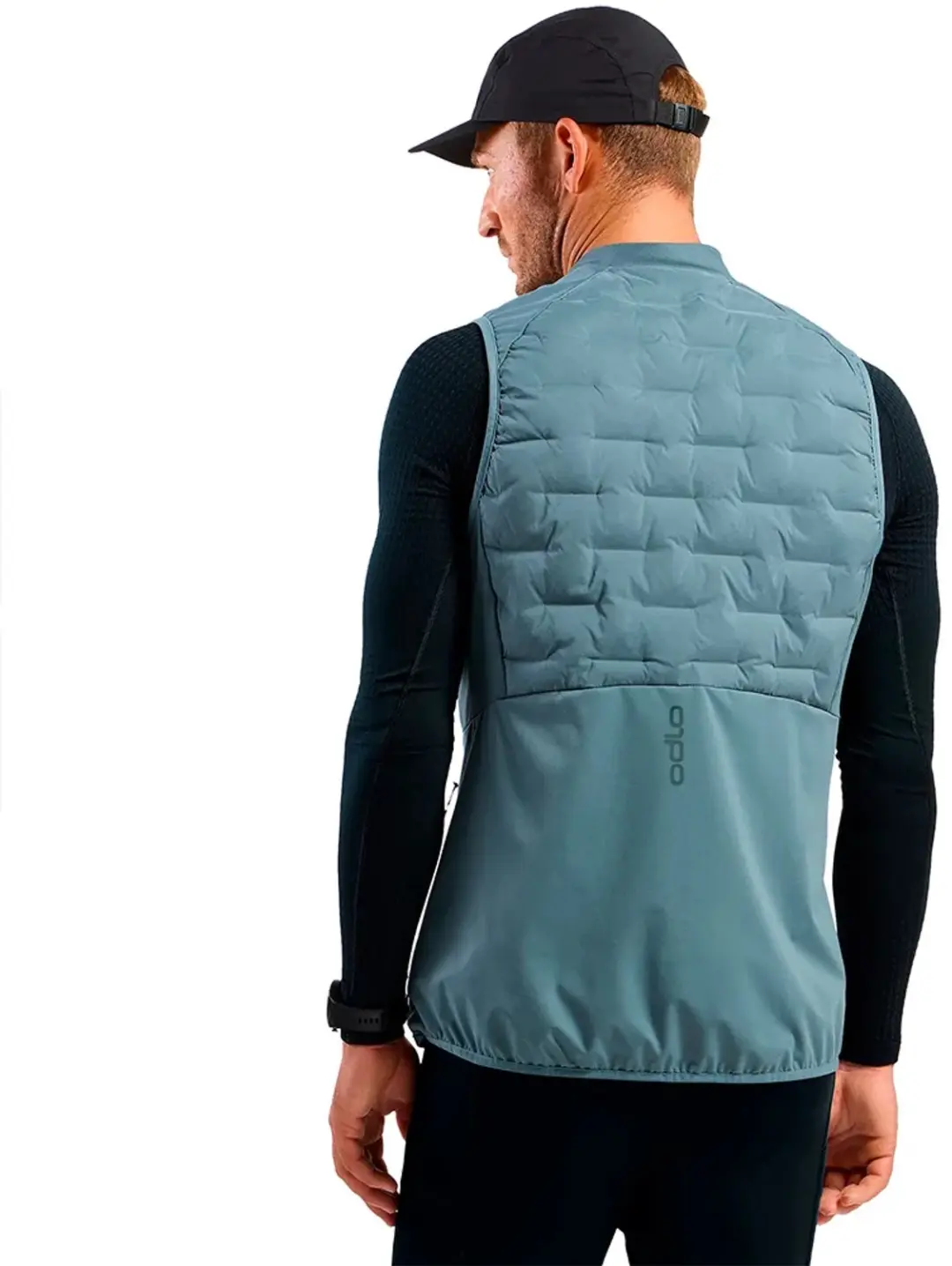 Odlo Zeroweight Insulator Vest Heren - Blauw - XL - afbeelding 2 van 3