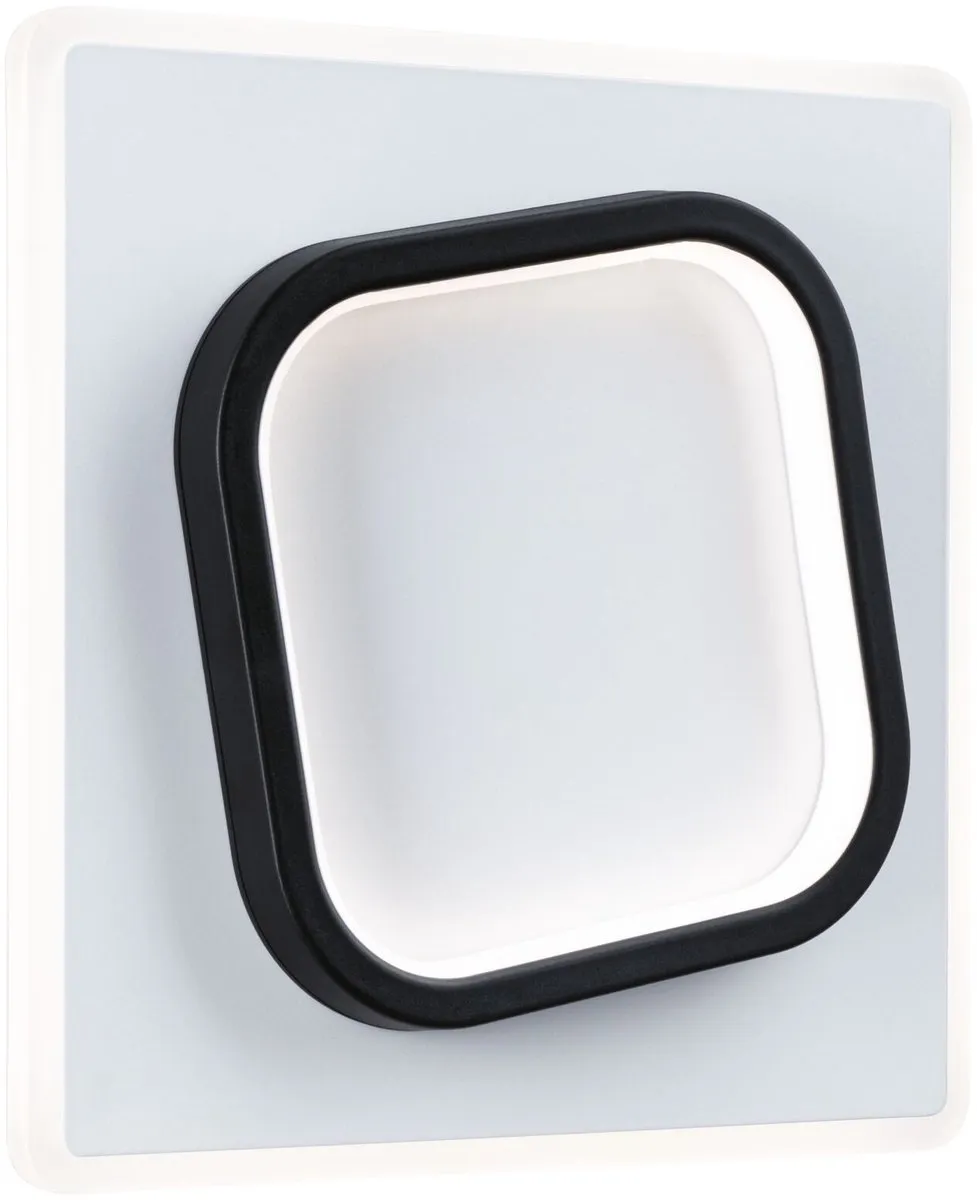 Paulmann 2Form LED Wandlamp 13W 4000K - Wit/Zwart