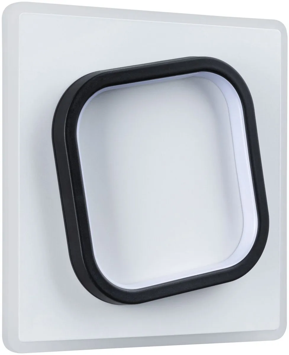 Paulmann 2Form LED Wandlamp 13W 4000K - Wit/Zwart