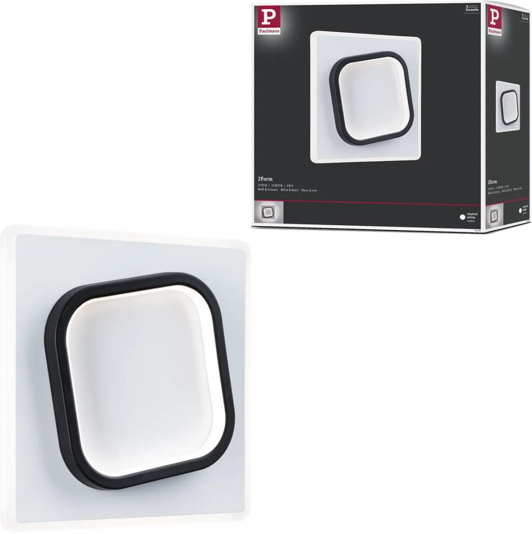 Paulmann 2Form LED Wandlamp 13W 4000K