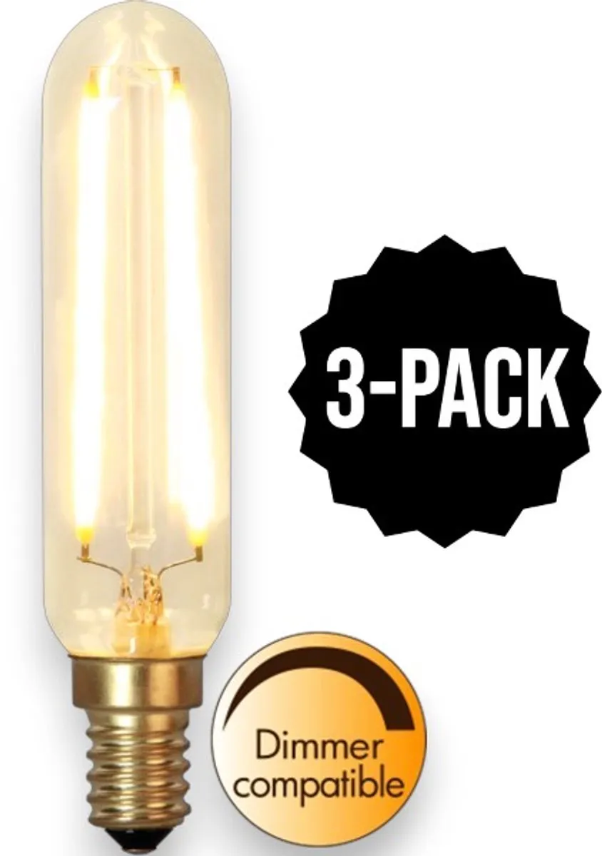 Star Trading Staaflamp E14 2.5W Super Warm Wit