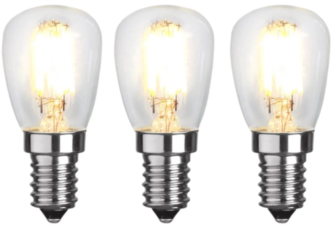 Star Trading Mini Lampje E14 2.8W Extra Warm Wit - 3 Stuks