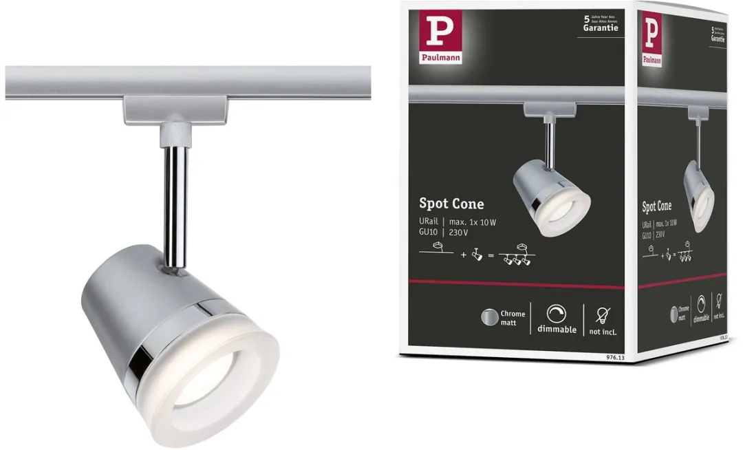 Paulmann URail Railspot Cone GU10 Spot 10W