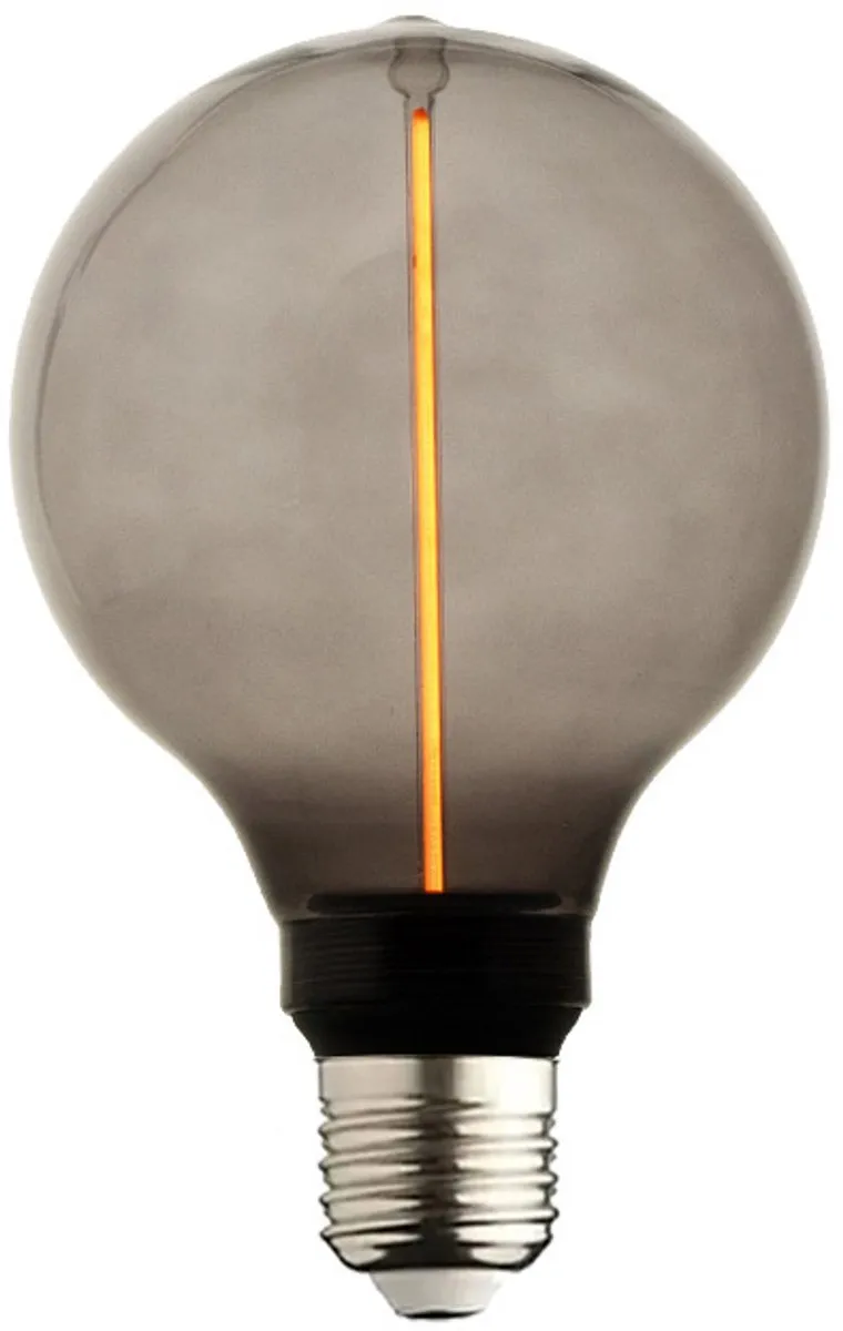 Lybardo Premium E27 LED Globe 95mm - 3.5W 1800K Rookglas