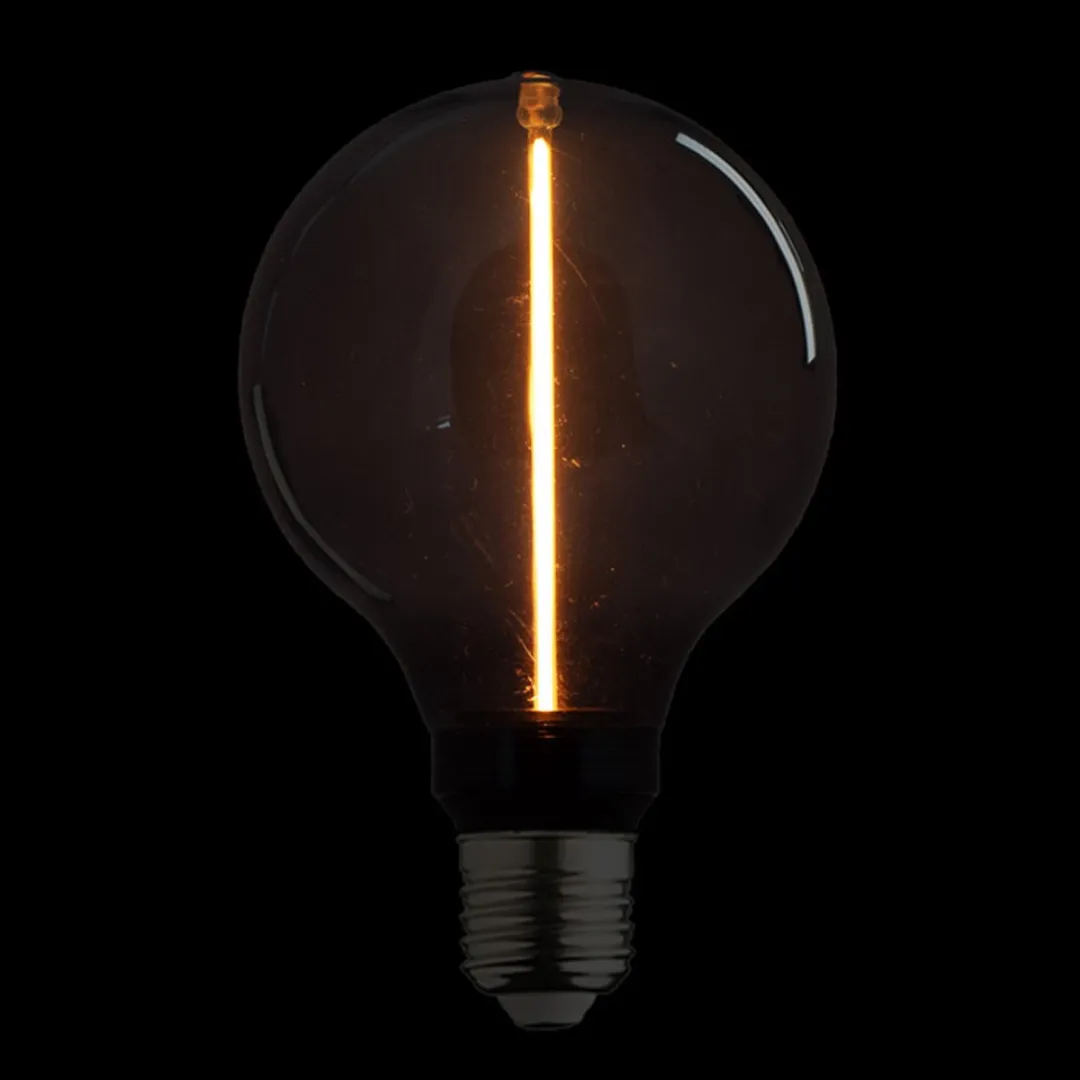 Lybardo Premium E27 LED Globe 95mm - 3.5W 1800K Rookglas