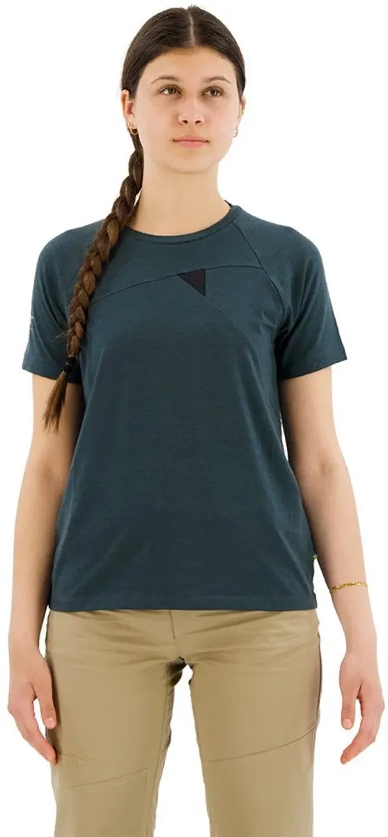 KlÄttermusen Fafne T-shirt Met Korte Mouwen Blauw S Vrouw