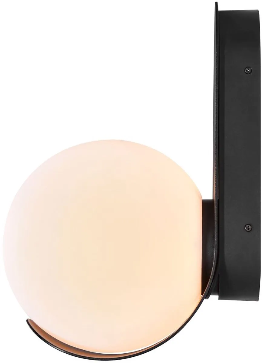 Nordlux Dalius Wandlamp E27 - Zwart