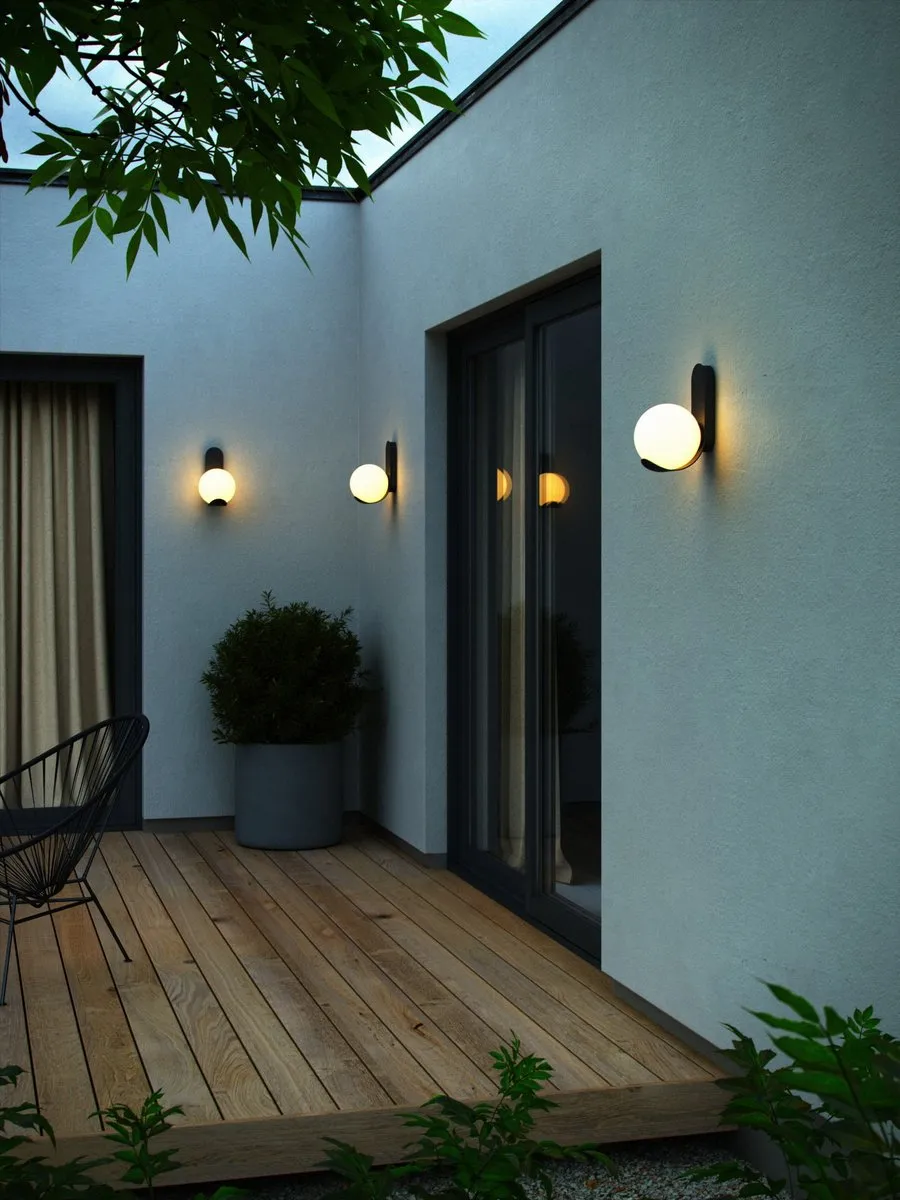 Nordlux Dalius Wandlamp E27 - Zwart