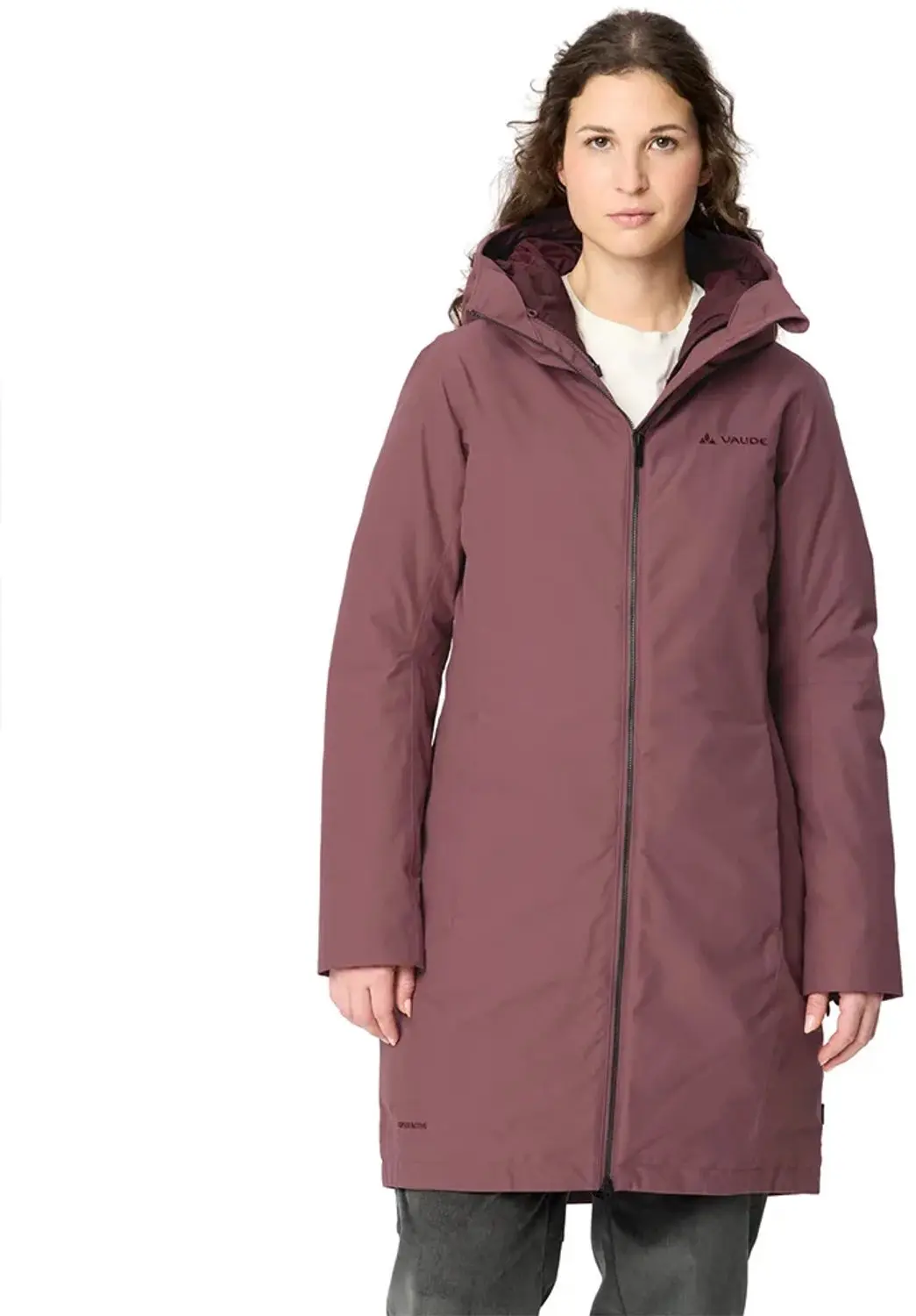 Vaude Annecy 3in1 Iii Afneembare Jas Paars 38 Vrouw