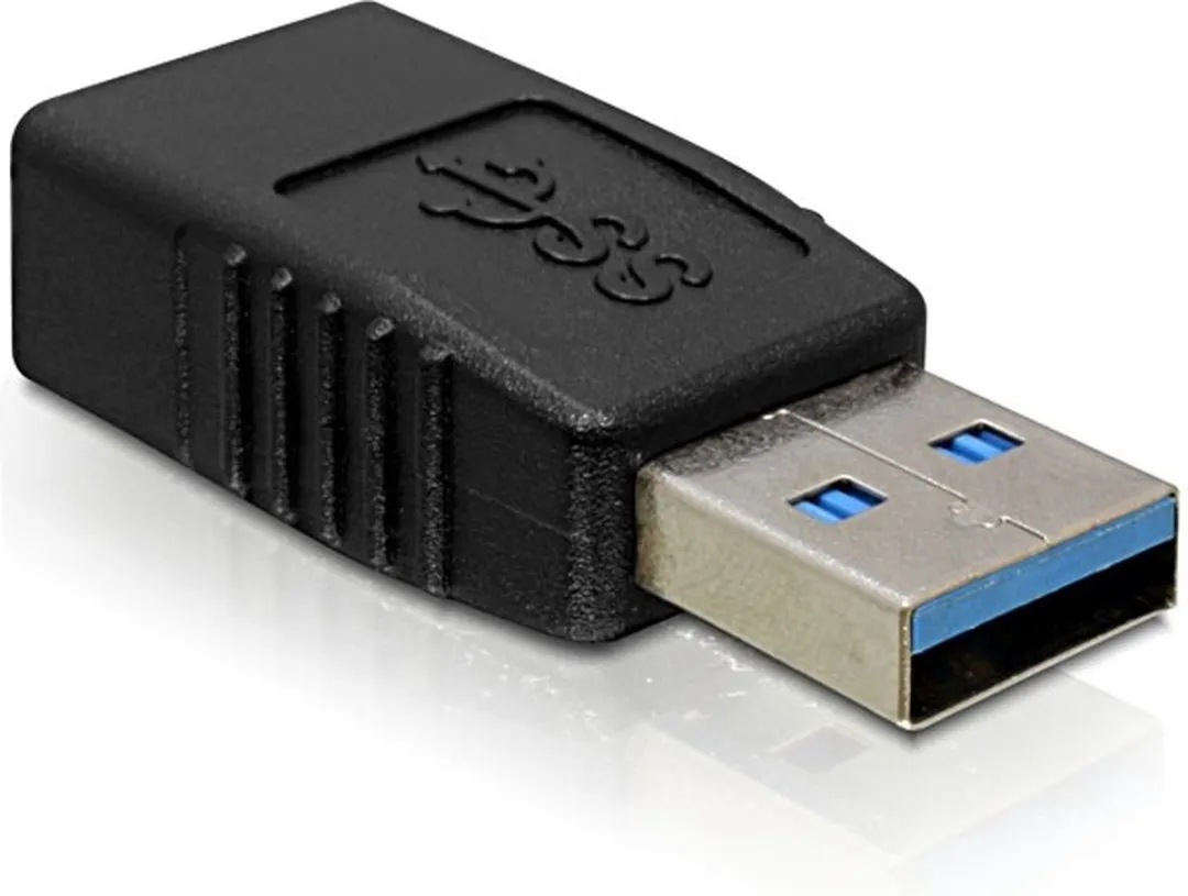 Delock USB 3.0 A naar A Verloopstekker