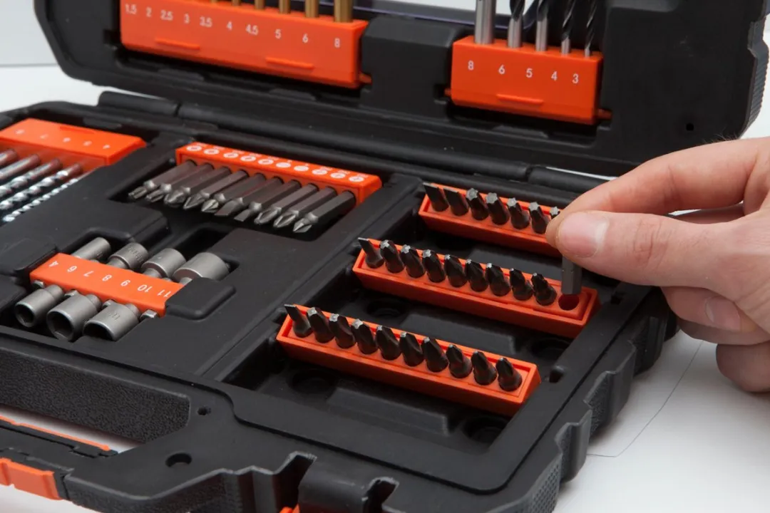BLACK+DECKER A7231-XJ Schroef/Boorset 76-delig