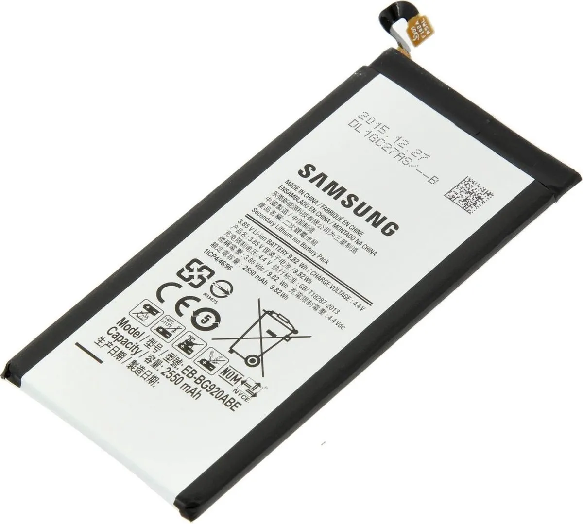 Samsung Galaxy S6 GH43-04413A Originele Batterij 2550mAh