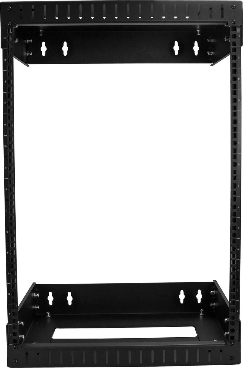 Startech RK15WALLOA Wandrek 15U - Zwart - afbeelding 6 van 6