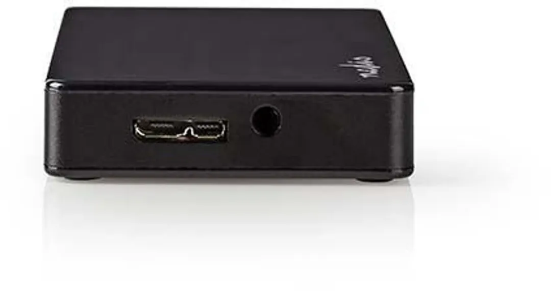 Nedis UHUBU3420BK USB-Hub 4 Poorten - USB 3.2 Gen 1 - Zwart
